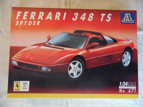 Maquette ferrari 348 spider - ts,