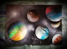 Spray Art - A4 Papier photo : Colors System