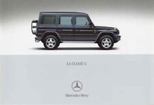 Catalogue Brochure Mercedes G