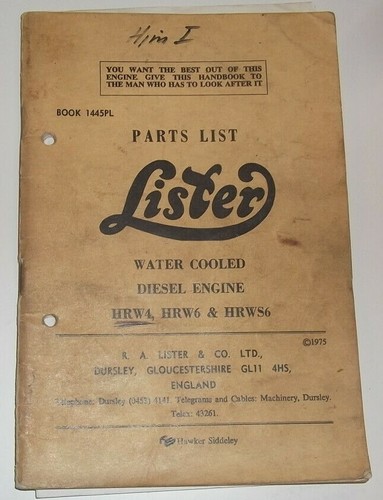 Lister hrw4 hrw6 hrws6 manuel - lister,