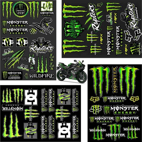 Lot autocollants monster - lot, de