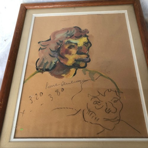 Dessin aquarelle pierre - dessin,