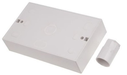 Boîtier électrique pvc blanc - électrique,