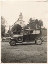 ANCIENNE PHOTOGRAPHIE CIRCA 1930 AUTOMOBILE ANCIENNE CITROEN B14?