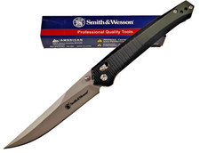 Couteau Smith & Wesson Special Ops Lame Acier 8Cr13MoV Manche Alu SW1225101