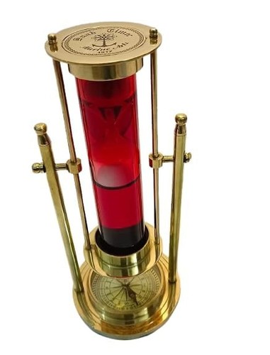 Red liquid hourglass - liquid,