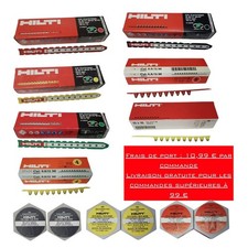 Cartouches Hilti DX 6.8/11 M