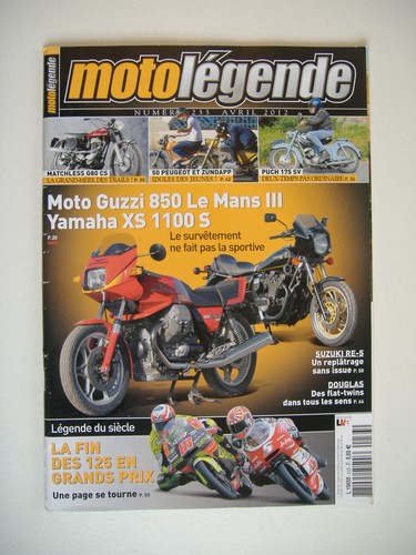 Moto legende 233 guzzi 850 - moto,