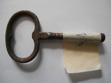 clé clef  XIXe fer forgé de