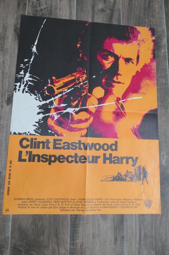 Affiche inspecteur harry - l'inspecteur,