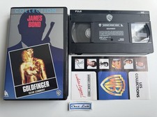 James Bond 007 Goldfinger - Cassette VHS - FR - 1987 - Warner Home Video