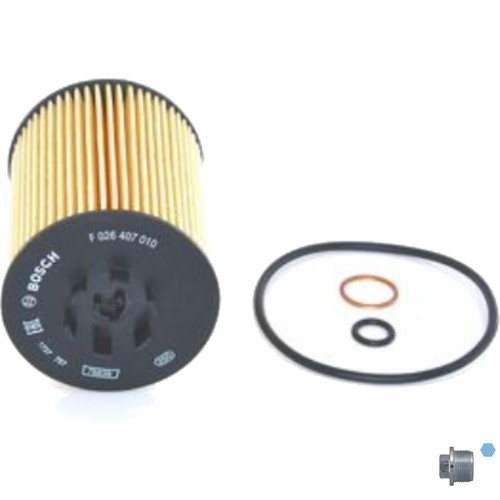 Bosch filtre huile - huile, pour