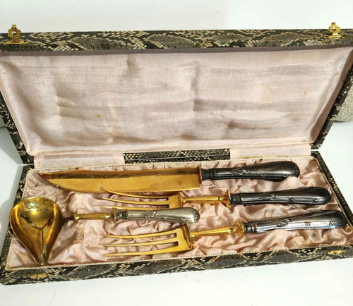 Ancien service table - service, 4