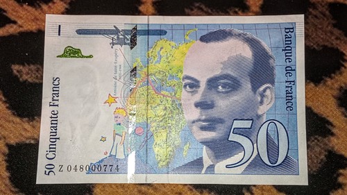 Billet francs saint - francs,