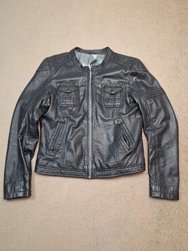 Veste giorgio rock cuir zippé - veste,