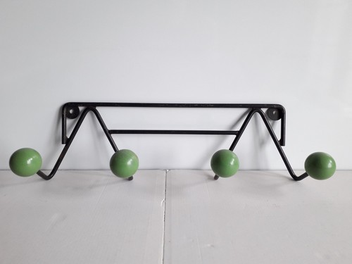 Porte manteau boules bois - manteau,