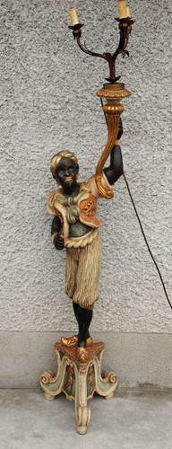 Lampadaire torchere nubien - lampadaire,