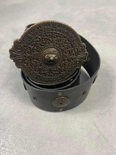 Ceinture vintage marron Made