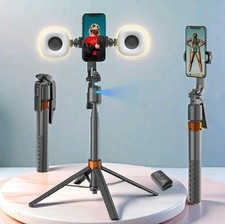 Bâton selfie avec suivi facial intelligent,support téléphone avecsuivi de Visage