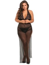 Nuisette longue grande taille