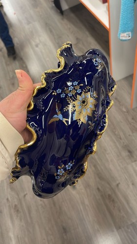 Porcelaine bleu four - de,