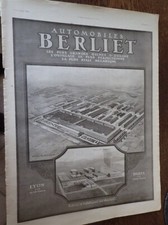 BERLIET usine automobile +