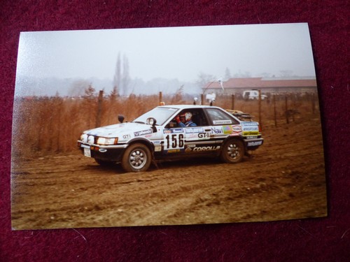 Photo originale rallye auto - photo,