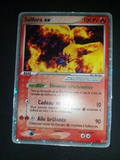 Carte Pokémon :  carte pokemon Sulfura EX 031 Promo Bloc EX Française TBE 