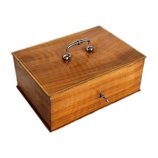 ANCIEN CAISSE COFFRE-FORT EN