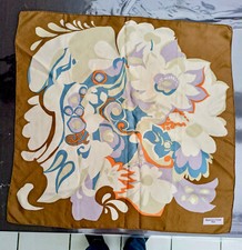 BIANCHINI FERIER ancien foulard en soie