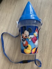 Seau A Popcorn Bucket Mickey Donald Minnie Fusée Rocket Disneyland Paris Vintage