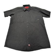 Chemise Dickies noire manches courtes taille L #88e