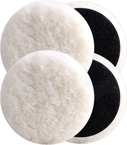 Pièces pad polissage laine - 4,