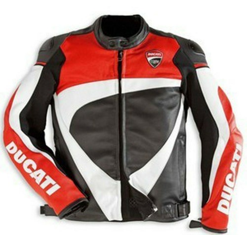 Ducati veste motard cuir - veste,