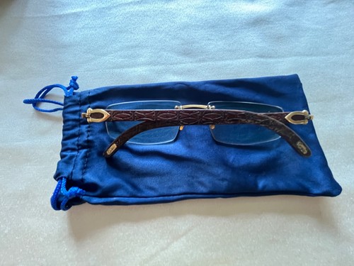 Lunette cartier bubinga logo - bubinga,