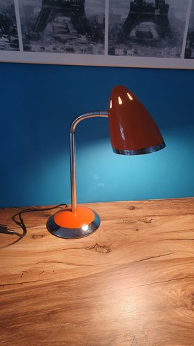 Lampe chevet bureau orange - chevet,