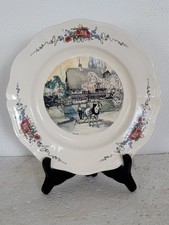 Assiette sarreguemines - assiette, sarreguemines/