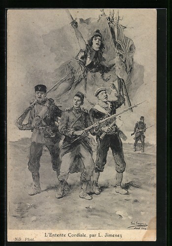Cpa entente cordiale - cordiale,