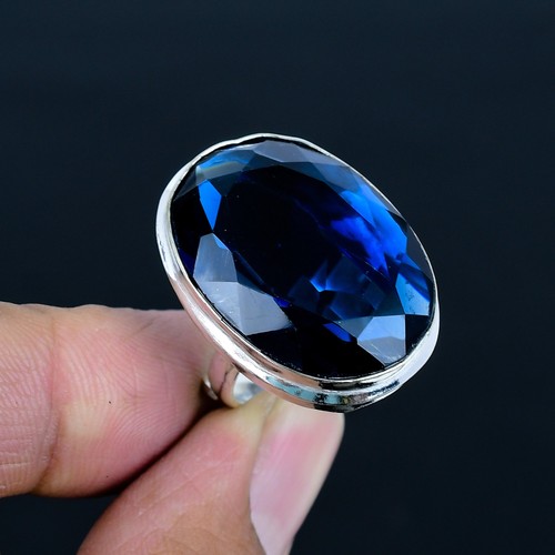 Bague réglable argent - en,