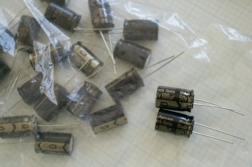 Black gate 100uf - 100uf, 50v