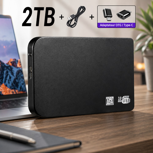 Disque dur externe usb - externe, 2