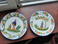 Deux assiettes henri delcourt - assiettes,