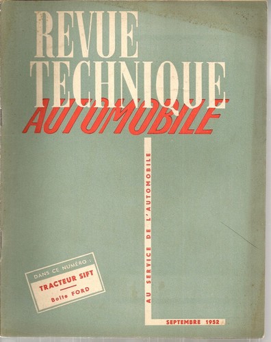 Revue technique automobile - automobile, 77