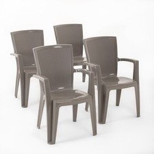 Ensemble 4/6 chaises de jardin
