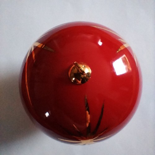 Boule noël émaux de - de,
