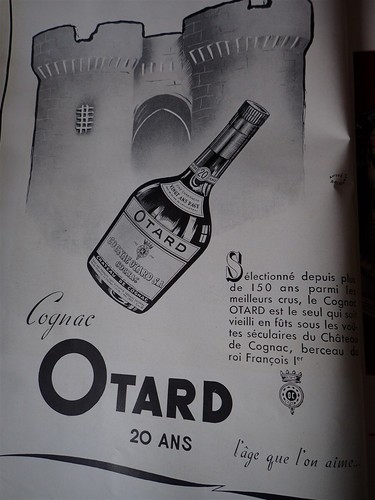 Otard cognac publicité papier - cognac,
