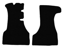 Noir tapis de sol pour