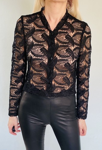 Veste guipure maje - en,