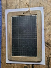 Ancienne ardoise d'école en