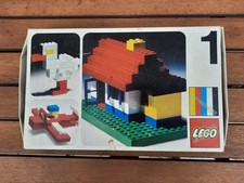 TRES RARE ! Set Lego n°1 de 1973 ! COMPLET AVEC BOITE ! VERSION FRANCAISE !